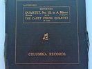 UK COLUMBIA 78RPM 5LP BOX SET CAPET STRING QUARTET BEETHOVEN