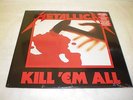 Metallica - Kill 'em All - NEW & SEALED VINYL LP - Blackened Records reissue