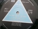 PINK FLOYD DARK SIDE OF THE MOON SOLID BLUE TRIANGLE 2 POSTERS 2 STICKERS RARE