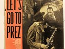 LESTER YOUNG w/ COUNT BASIE-LET'S GO TO PREZ-JAZZ  on EPIC  VG+, MONO, DG, HARRY