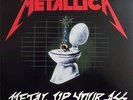 Metallica ?– Metal Up Your Ass RED VINYL LP REISSUE - MINT