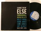 CANNONBALL ADDERLEY / MILES DAVIS - somethin' else - BLUE NOTE 1595-RVG-EAR-DG