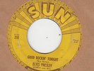 ELVIS PRESLEY ORIGINAL 1954 SUN 210 *GOOD ROCKIN' TONIGHT* RAY BROWN CREDIT