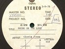 Gloria Jones M- rare Capitol Acetate 1978 Bring on the Love Marc Bolan T.Rex
