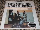Louis Armstrong & Duke Ellington Recording Together For The First Time 200g