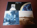4 Moody Blues LPs Seventh Sojourn Long Distance Voyager Octave Out Of This World