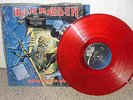 Vintage Record Album Iron Maiden No Prayer For The Dying 1990 Red Vinyl