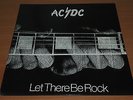 AC/DC Let There Be Rock Australian 1977 1st Press LP Vinyl Record Blue Roo ERROR