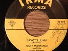 RARE 1957 original JIMMY McCRACKLIN Savoy's Jump IRMA 107 jump blues / R&B