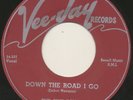 FIVE ECHOS on Vee-Jay —DOWN THE ROAD I GO— r&b doo wop 45 | LISTEN