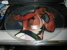 QUEEN FREDDIE VERY RARE SHAPED INTERVIEW PICTURE DISC.UNCUT- NR MINT