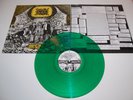 NAPALM DEATH - SCUM LP Green Vinyl Record 2002 Reissue Yellow Sleeve Earache