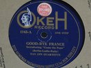 Take A Chance / Goodbye France - 78 Okeh Records