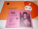 david bowie  in person  clear gold vinyl  tmoq rare