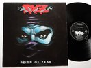 RAGE - Reign of Fear LP 1986 GERMAN METAL - N 0038 avenger kreator violent force