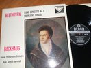 SXL 2190 Wbg ED1 Beethoven piano concerto 3  Wilhelm Backhaus NM