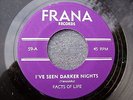 1967 PENNSYLVANIA GARAGE--FACTS OF LIFE--I'VE SEEN DARKER NIGHTS--FRANA 59