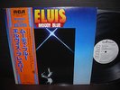 Elvis Presley Moody Blue Japan Orig. PROMO LP OBI INSERT WHITE LABEL