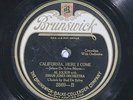 78 RPM -- Al Jolson with Isham Jones Orch., Brunswick 2569, E  Popular / Jazz