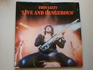 Thin Lizzy - Live & Dangerous Vinyl LP + Printed Inners UK 1st Vertigo NM/NM