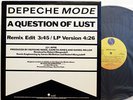 DEPECHE MODE Question Of Lust PROMO 1986 Sire PRO-A-2504 Beautiful NM/NM WOW