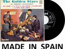 JOHNNY HALLYDAY THE GOLDEN STARS REBEL ROUSER 45T ESPAGNOL SPAIN ESPAGNE SPANISH