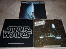 3 SOUNDTRACK LP - STAR WARS - KRIEG DER STERNE - IMPERIUM - RÜCKKEHR DER JEDI