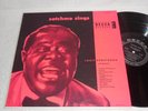 LOUIS ARMSTRONG Satchmo sings '55 DECCA 1st PRESS ORIG JAZZ LP RARE EXCELLENT