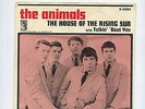The Animals The House Of The Rising Sun  Original 45 Picture Sleeve  K-13264
