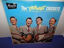 BUDDY HOLLY - THE CHIRPING CRICKETS LP RECORD JACKET