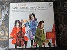 BACH SONATAS:  VIOLA KUIJKEN, LARRIEU Flute, PUYANA Harpsichord 2LP PHILIPS MINT