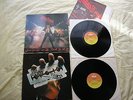 JUDAS PRIEST - 2 X LP (Unleashed east (merch ins)/British steel) UK orig EX+/EX-