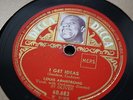 Louis Armstrong DECCA FRance 78 w/Sty Oliver I Get Ideas/A Kiss to Build a Dream