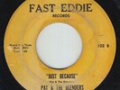 Northern Soul 45 - Pat & The Blenders - Just Because - Fast Eddie - mp3
