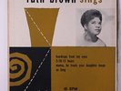 RUTH BROWN: Teardrops From My Eyes + 3 45 (PC, some discoloration, 4 tape tags
