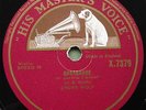 ENDRE & ANTOINETTE WOLF  Bach Partita  ORIG HMV X 7379 UK-1947 10