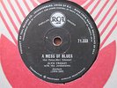 ELVIS - A MESS OF BLUES / ITS NOW OR NEVER 78 RPM SOUTH AFRICA AFRICAN