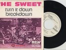 7“ The Sweet - Turn It Down / Breakdown RCA SPBO-9180..SPANISH WHITELABEL PROMO