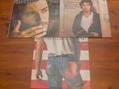 3 x BRUCE SPRINGSTEEN VINYL / LPs INCL. BORN IN THE USA - CLEANED PROFESSIONALLY