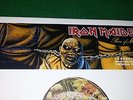 IRON MAIDEN - PIECE OF MIND PORTUGAL LP SPECIAL PROMO DJ COPY ****