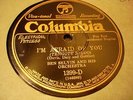 JAZZ BEN SELVIN ORCH I'm Afraid Of You COLUMBIA 1399 E-