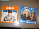 2  pochette minguet  johnny hallyday ref: pep-9120 & ref:4565 comme neuve