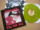 METALLICA  Kill Em All , COLOUR VINYL LP+ins