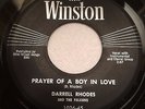 '58 Txs Rocker/Teen DARRELL RHODES Four O'Clock Baby/Prayer Of a Boy