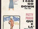 SPARTITO MUSICALE PATTY PRAVO QUI E LA' / JIMMY POWELL I CAN GO DOWN 1966 RCA