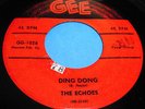 THE ECHOES Ding Dong/My Heart Beats For You 45 Orig Gee RnB/Doo Wop Listen