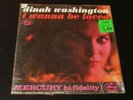 Dinah Washington-I Wanna Be Loved-ORIGINAL 1962 Mercury MONO Jazz LP-SEALED