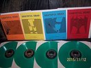 Grateful Dead 4 LPs Live In Kopenhagen Vol. 1 + Vol. 2 + Vol. 3 + Vol. 4 - COLOR
