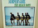THE BEACH BOYS SURFER GIRL OG USA RAINBOW CAPITOL RECORDS LP T-1981 + INNER