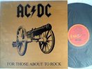 AC/DC LP - FOR THOSE ABOUT TO ROCK , Australia Firstpress, Australien, MINT- 